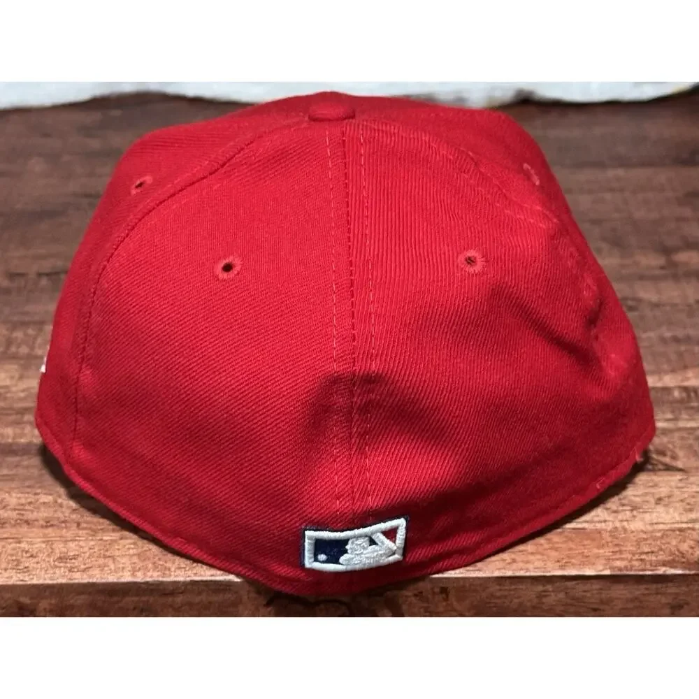 New Era Seattle Pilots Red Hat 7 1/8 Retro Classic Cap